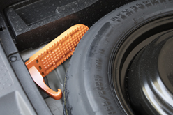 Use the Rightline Gear Moki Door Step as a step up for easier access to your vehicle’s roof. 