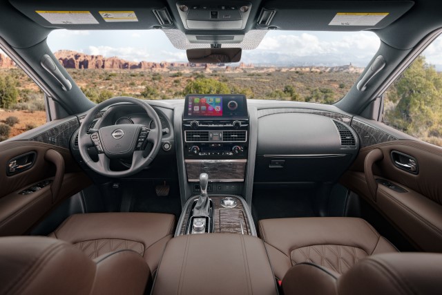 nissan armada interior