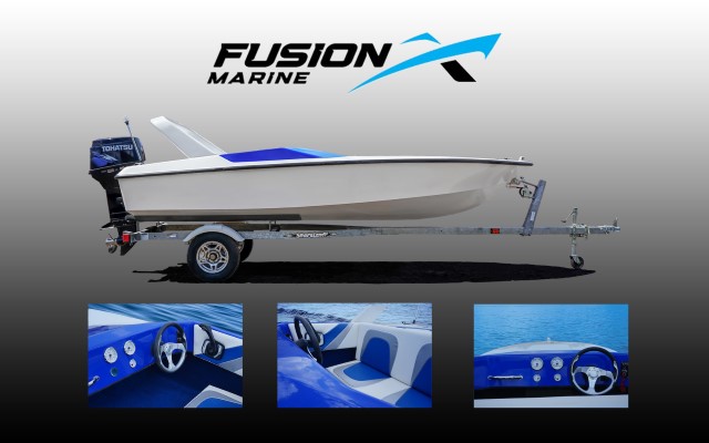 fusion x mini speedboat