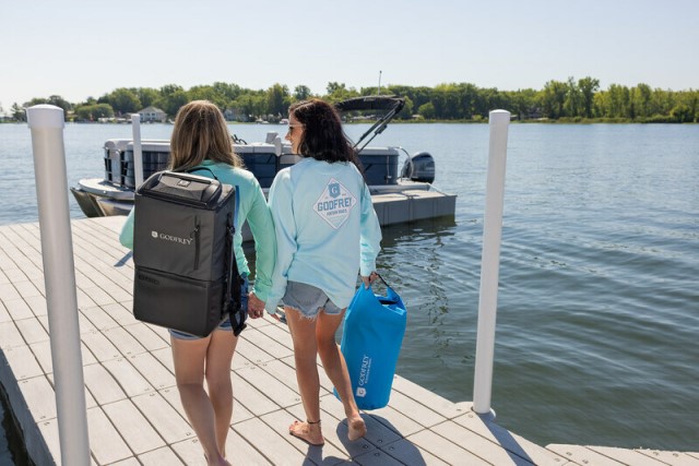 godfrey marine accessories on dock